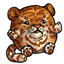 Golden Tiger Squishy Doll