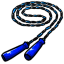 Blue Jump Rope