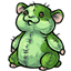 Green Hamster Plushie