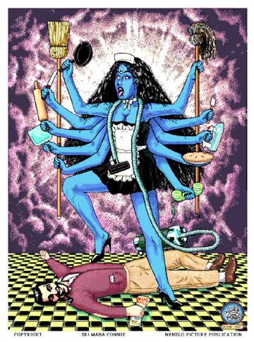 Connie as Kali
