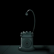 The edge portal situated on the platform above the corridors.