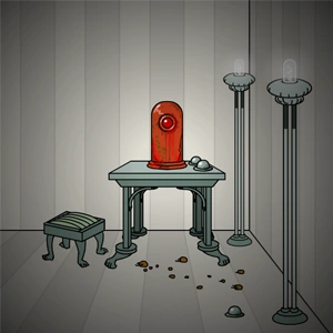 The same mini-portal in the Study, used to transport to its alternate layer, Dharma alcove