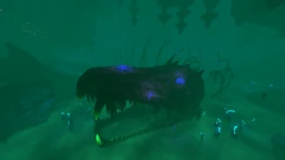 Огромное соляное озеро в Костяных полях