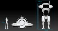 Suit size scale to Wasabi One model and Seamoth