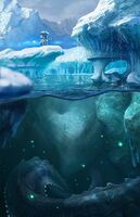 "Icebergs Arctiques" de Cory Strader (sans texte)