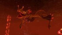 A Sea Dragon Leviathan in the Lava Lakes