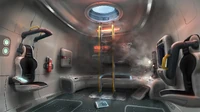 EscapePod Interior Damaged LowRes.jpg (426 KB) Lifepod 5 Interiors (damaged) - by Cory Strader