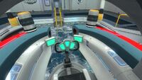 Interior of a customized Seamoth.