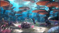 Mushroom Forest (CoralReefZone 5) - by unknown artist