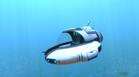 A fully upgraded Seamoth