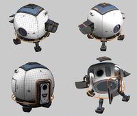 Drop Pod highpoly - by Evgeny Park