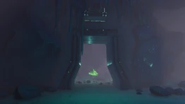 Хранилище больших залежей ионных кубов.