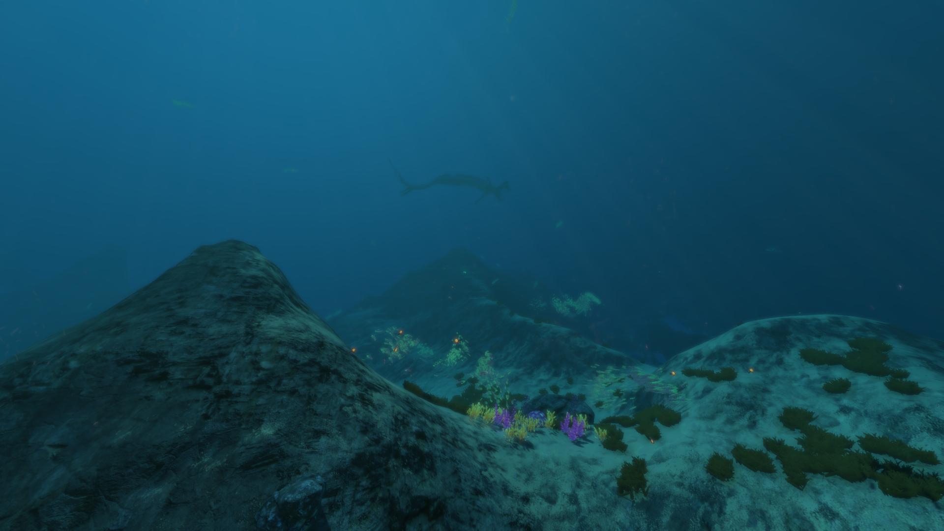 underwater mountains map