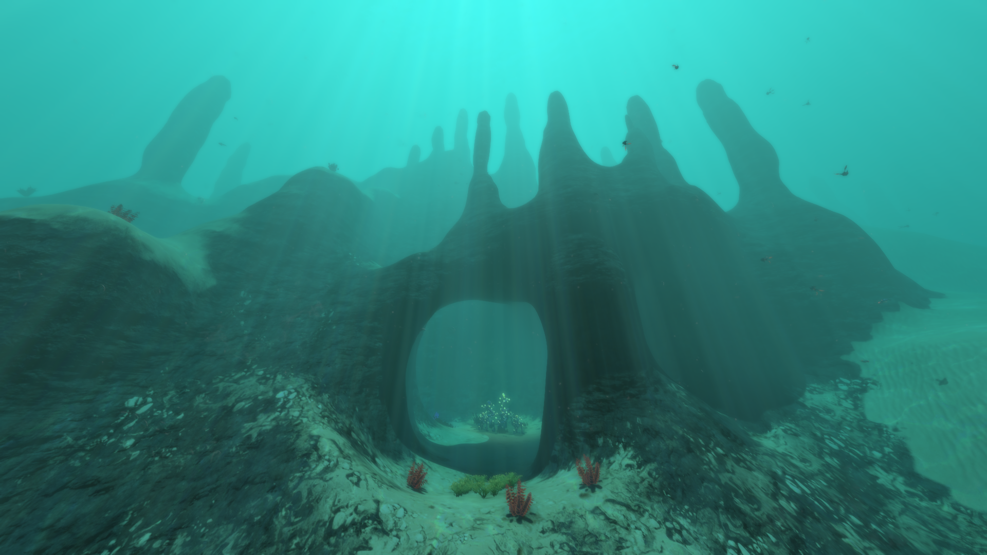 Редкий риф subnautica карта