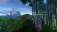 A Ming Plant found next to a cliff on the Floating Island