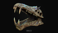 Gargantuan skeleton skull model from Sketchfab