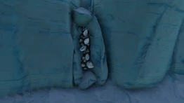 Рудная жила с алмазами.