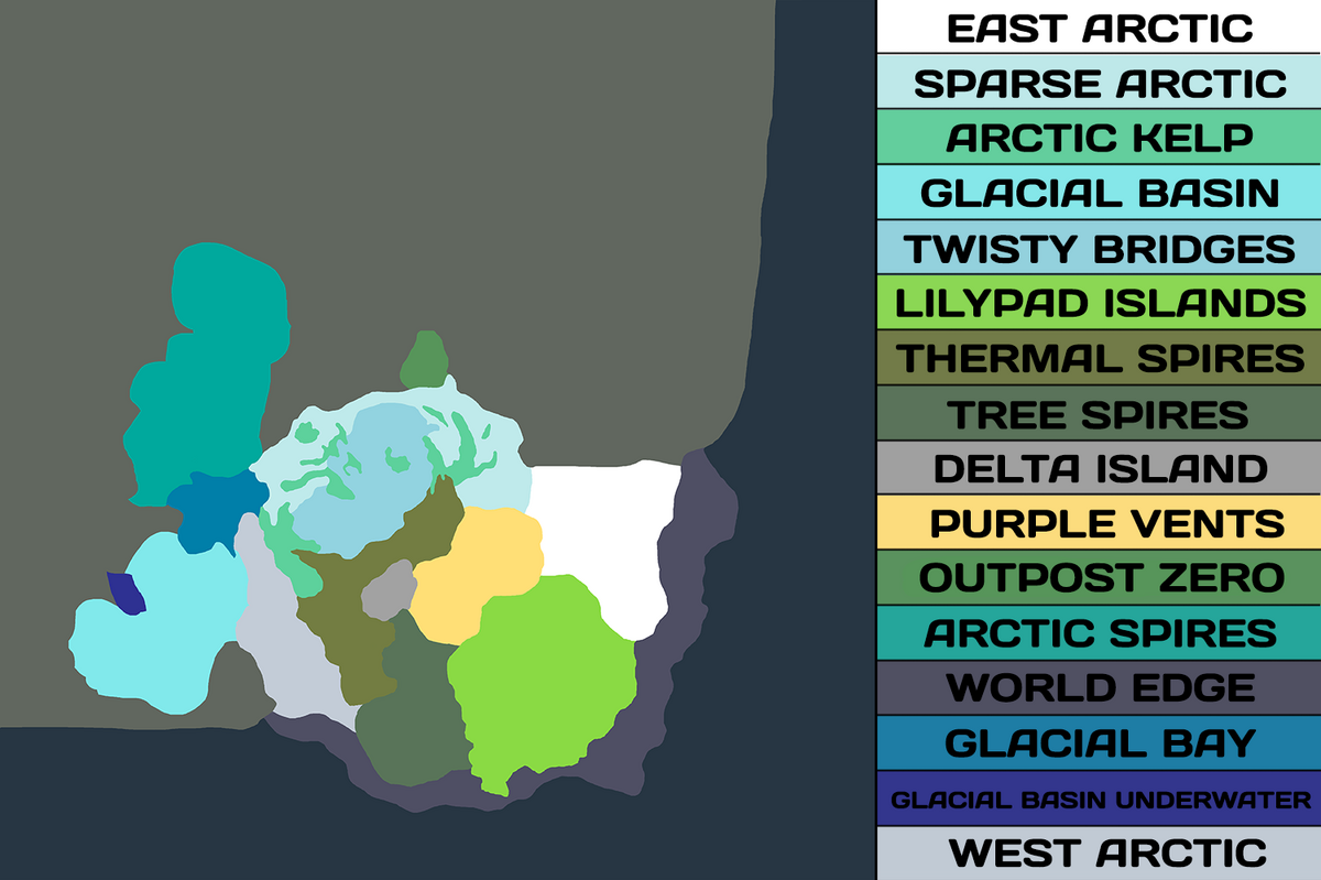 Sector Zero Map | Subnautica Wiki | Fandom