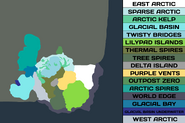 Sector Zero Biome map