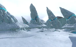 Вид биома днём.