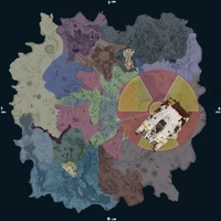 Radiation Zone after the explosion