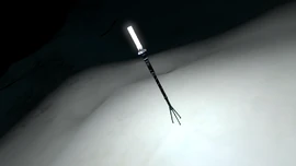 Установленный на землю