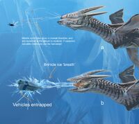 Ice Dragon attack concepts 2- by Alex Ries