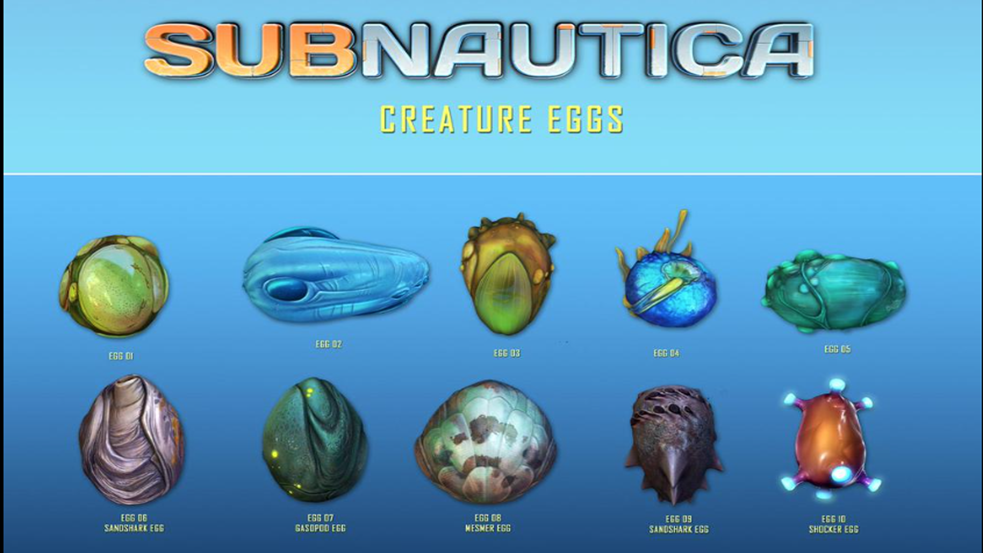 Яйца существ | Subnautica вики | Fandom