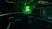 An Alien Data Terminal in the Disease Research Facility