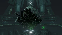 Close-up of the Architect Containment Cube