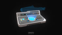 Model of the console from Sketchfab