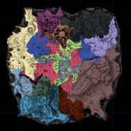 Subnautica Map Zones and Textures 8bit