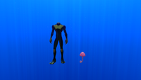 Size comparison with the player