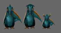 Very early Pengwing design - by Pat Presley