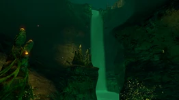 Соляные "водопады"