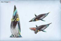 "Alien Penguin Version B" - by Alex Ries