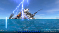 Lightning seen in the Jiaolong Build Test Video[3].