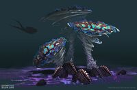 Underwater Plants Concept Art - by Pavel Goloviy