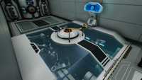 Cyclops Docking Bay, Overhead View.