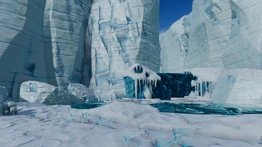 Проход в каньон между «аренами».