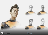 Mens Concept.jpg (48 KB) Five different Men - by Fox3D