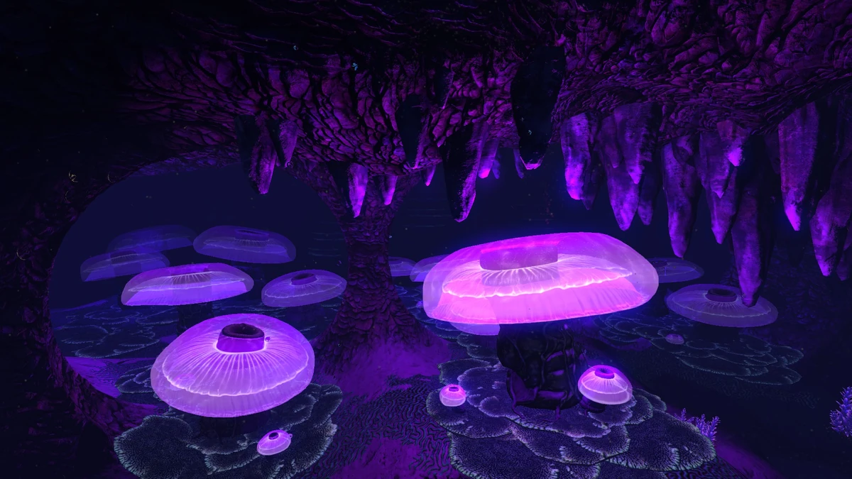Jellyshroom Cave Subnautica Wiki Fandom
