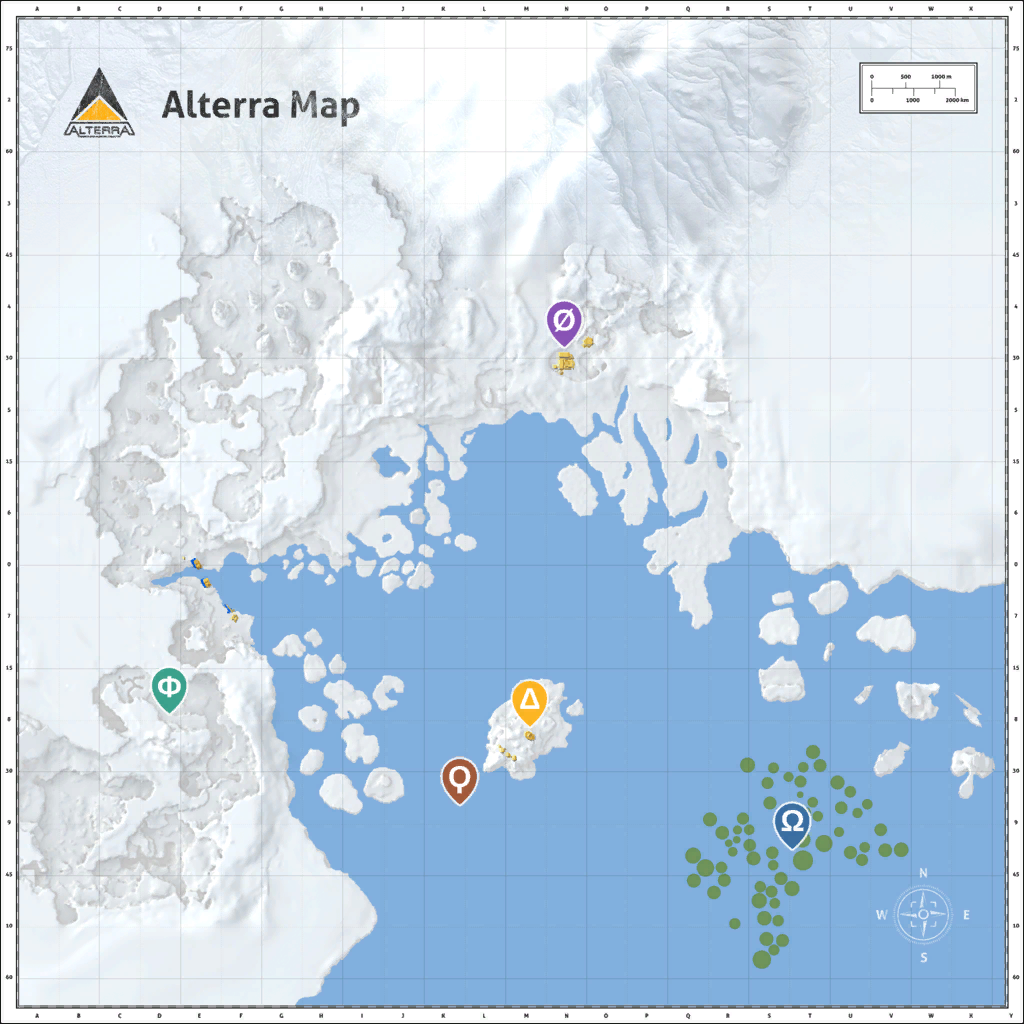 subnautica below zero greenhouse location map