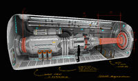 Cyclops engine room Concept Art.