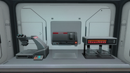 The three Lab Equipment variations placed on a Lab Counter.