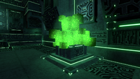 An Ion Cube Pyramid in the Alien Thermal Plant