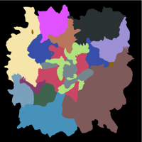 unbeschriftete Karte