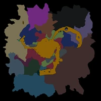 Karte inclusive der Inactive Lava Zone