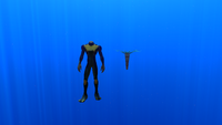 Size comparison with the player
