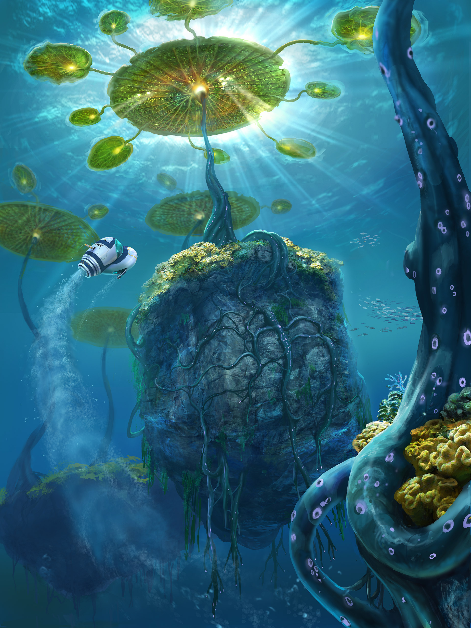 subnautica below zero concept art